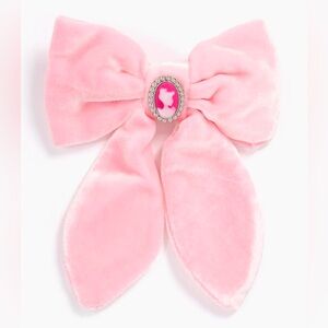 Disney X Stoney Cinderella Pink Velvet Bow Hair Clip